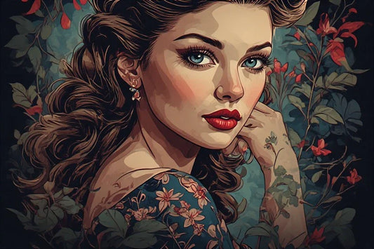 Retro Pinup Girl: The Art of Visual Storytelling and Timeless Charm