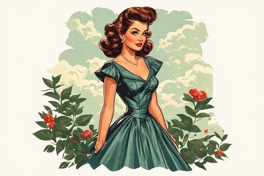 Retro Pinup Image: Transform Your Photo Vintage