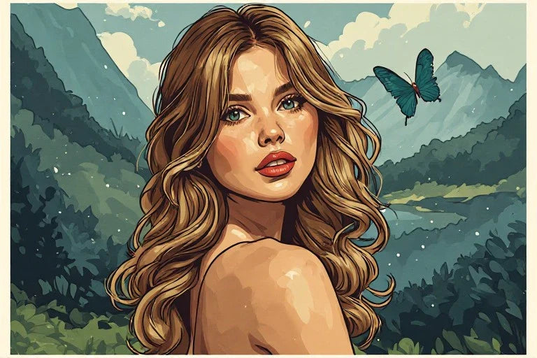 The Best Gift for a Crafter: A Pin-Up Portrait