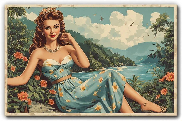 The Craft of the Line: Professional Vintage Pin Up Art Drawings