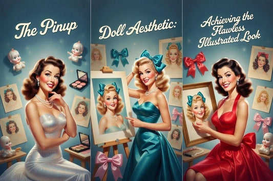 The Pinup Doll Aesthetic: Achieving the Flawless Illustrated Look