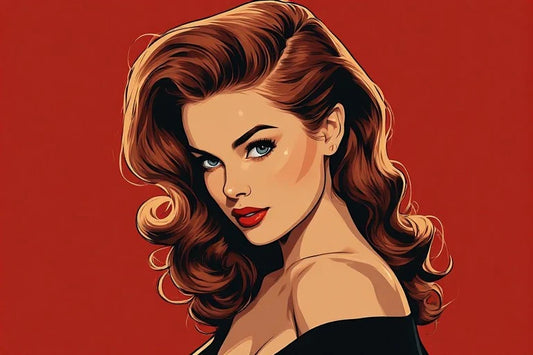 Vintage Glamour Art: Elevating Modern Interiors with Mid-Century Sophistication