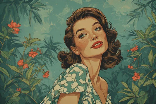 Vintage Look Pin Up: Mastering the Art of Mid-Century Styling