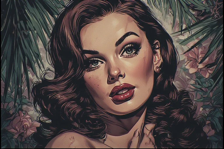 Vintage Pin Up Art and the Golden Age of Glamour
