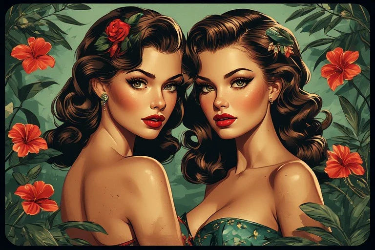Vintage Pin Up Girls and the Timeless Glamour Era
