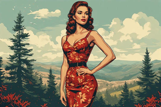Vintage Pinup Art: From Mid-Century Sketches to Modern Masterpieces