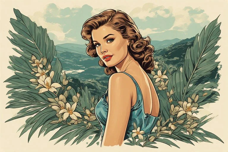 Vintage Pinup Art: Transforming Modern Moments into Timeless Masterpieces