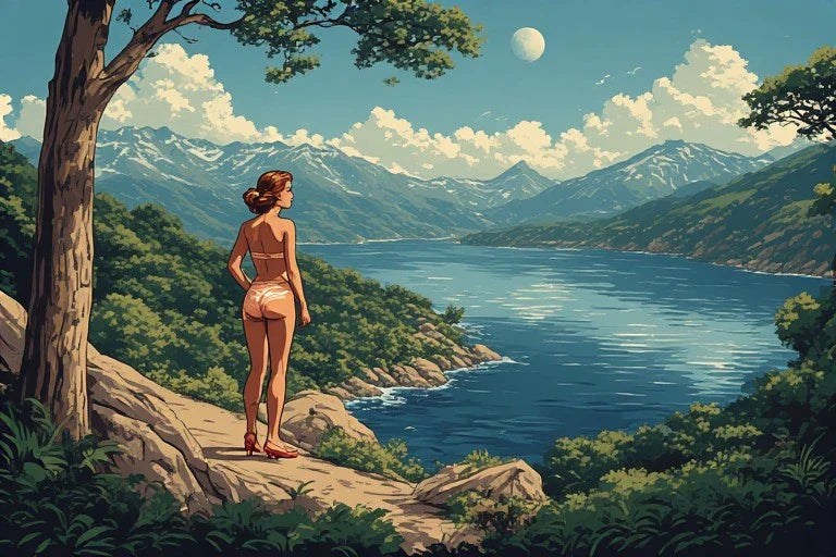 Vintage Pinup Photos: Bringing 1950s Glamour into High Definition