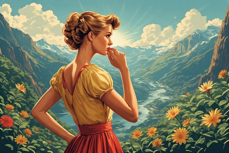 Vintage Pinup Portrait: Create Your Own Hand-Painted Legacy