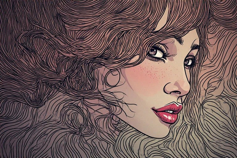 Vintage Pinup Wallpaper: Custom Digital Art for Your Phone