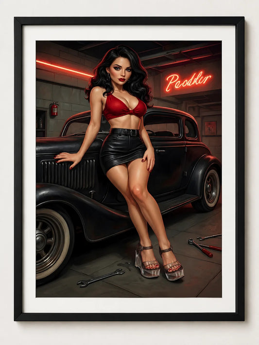 Adding a Message to Your Pinup Portrait? Think Twice!