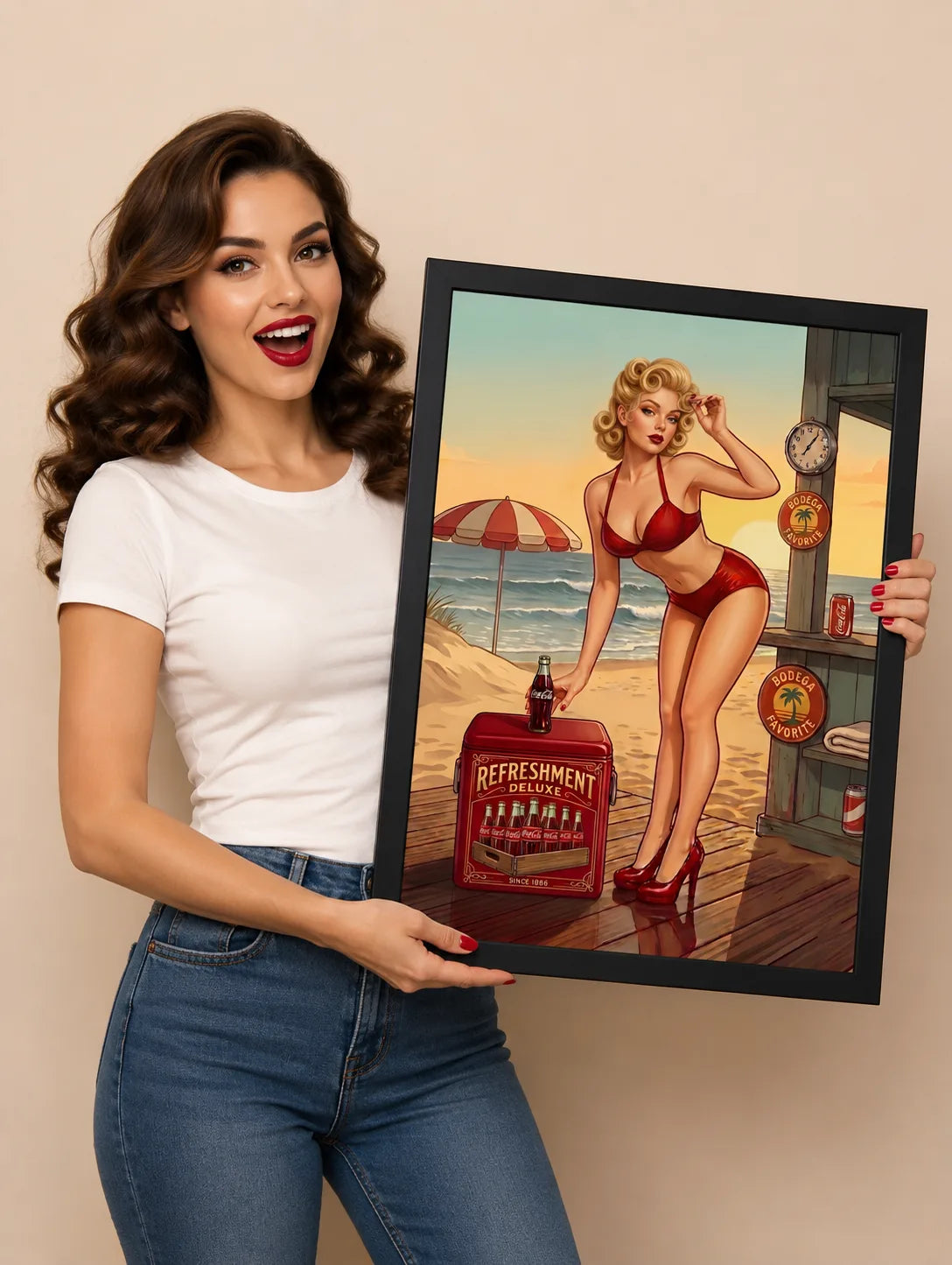 Cancer Survivor Pinup Portrait Gift: Celebrate With Glamour