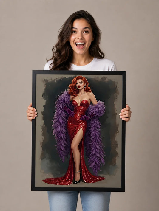 Classic Pinup Girl: Timeless Glamour Reimagined