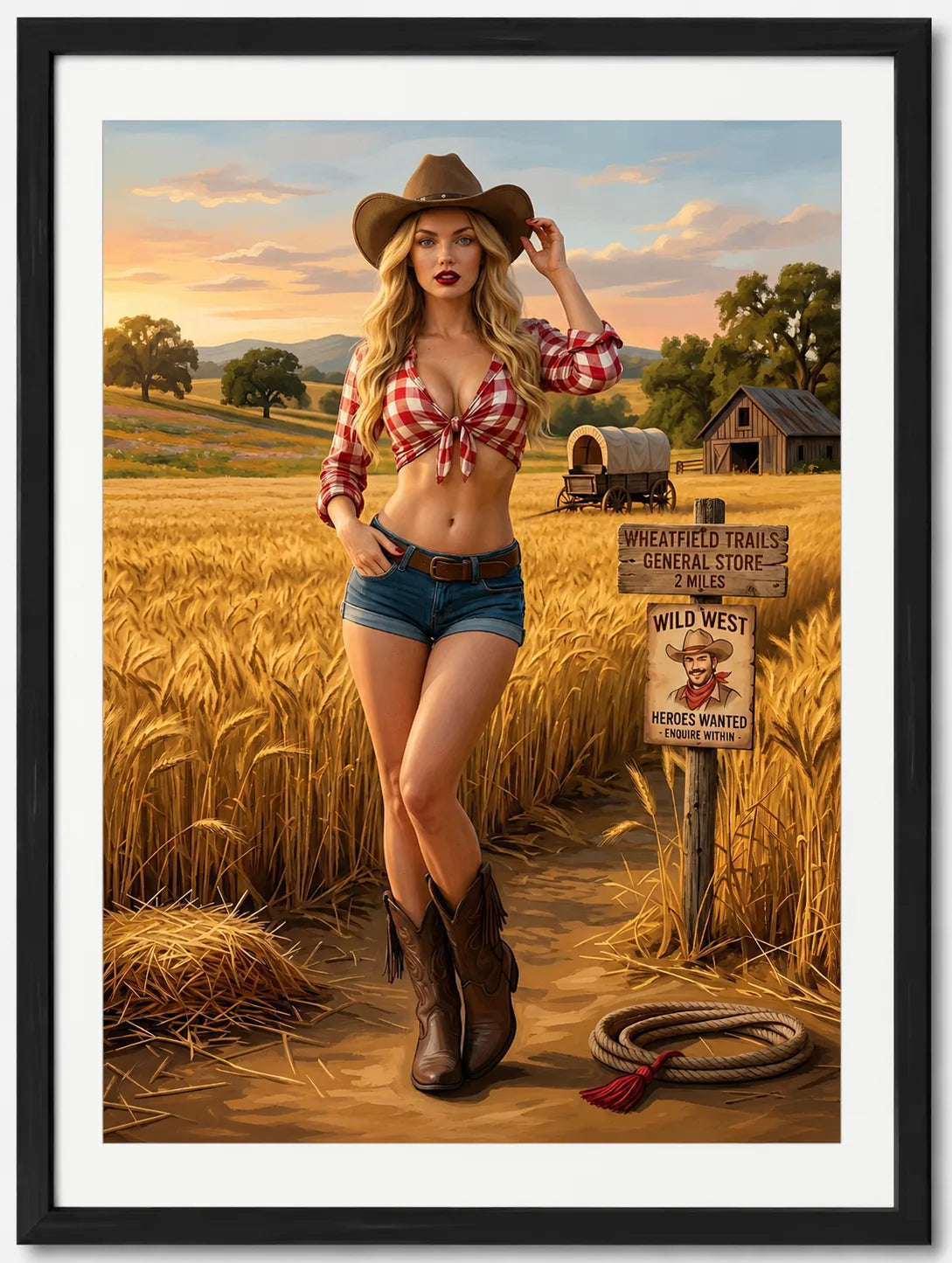 Custom Pinup for Park Rangers: Celebrate Nature’s Heroes