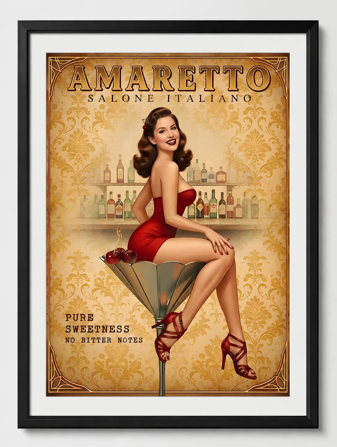 Digital delivery cheaper than printed pinup portrait