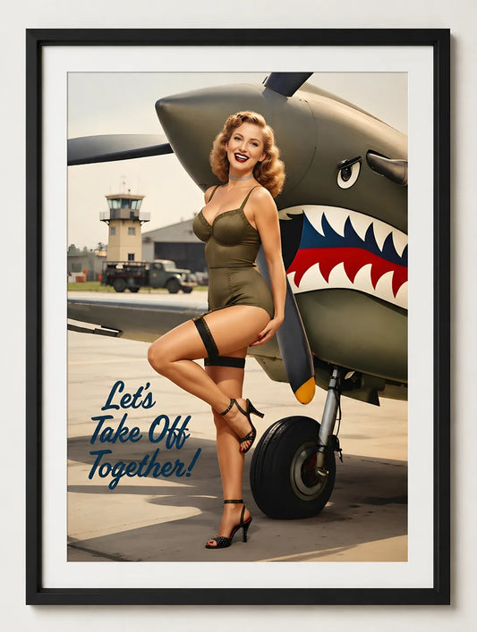 Retired Firefighter Pinup Portrait Tribute