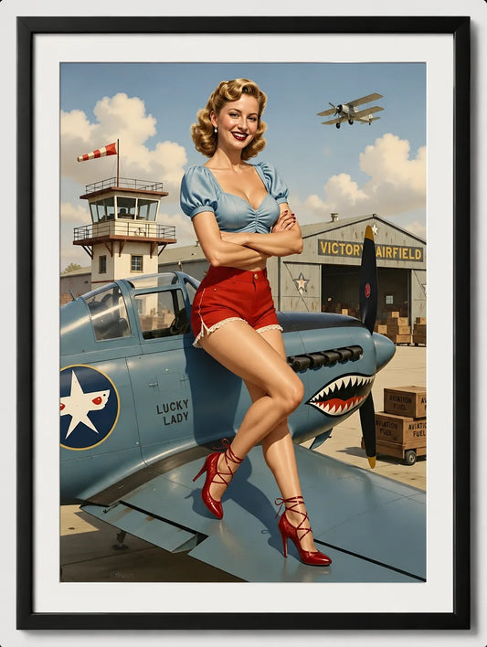 Vintage Clothing vs Artist Styling for Pinup Portrait