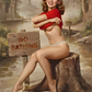 Pinup Charm Portrait – Pinup Art Studio