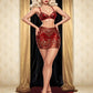 custom pinup fantasy portrait vintage digital artwork